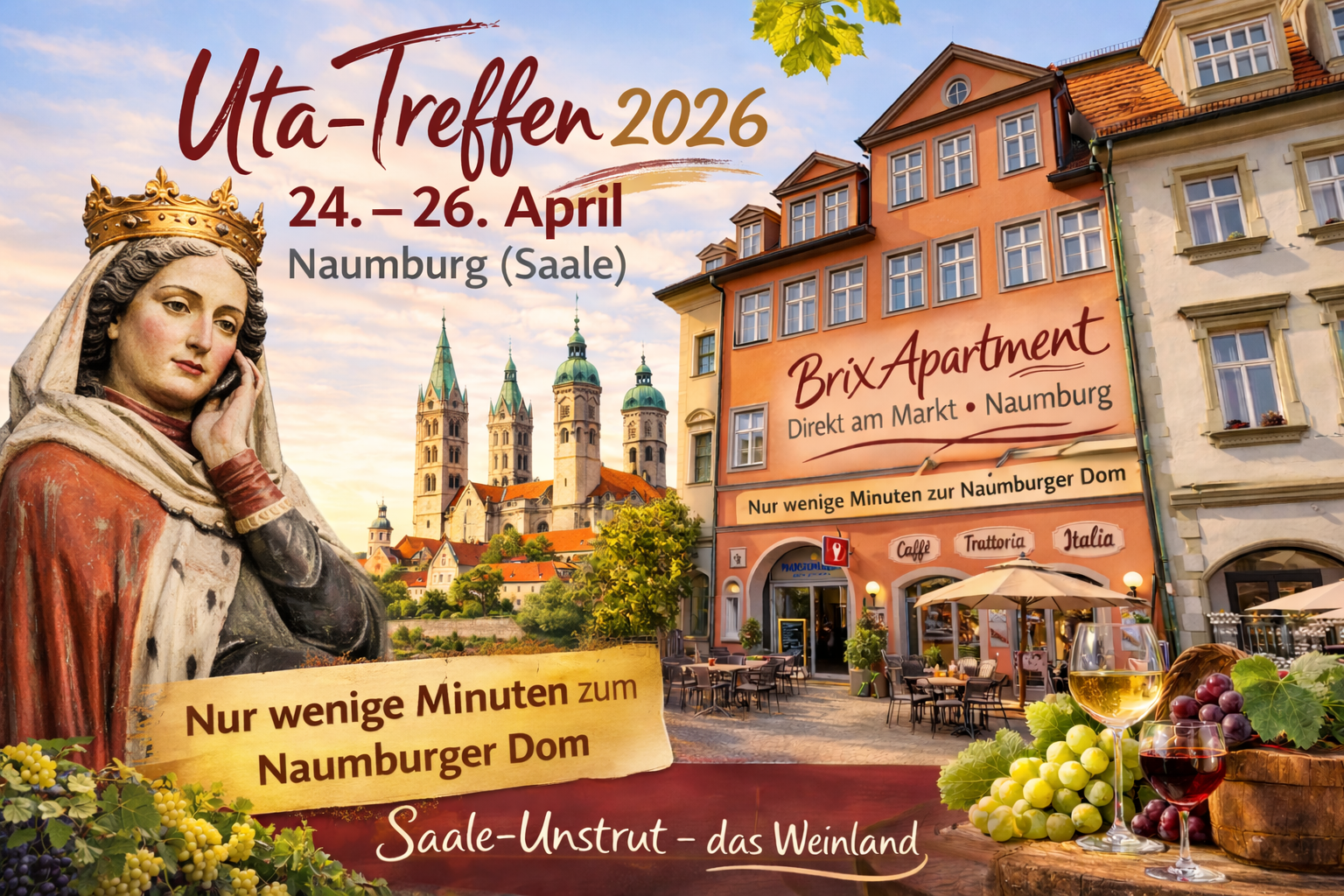 Uta-Treffen in Naumburg – Ein besonderes Wochenende im Brix Apartment