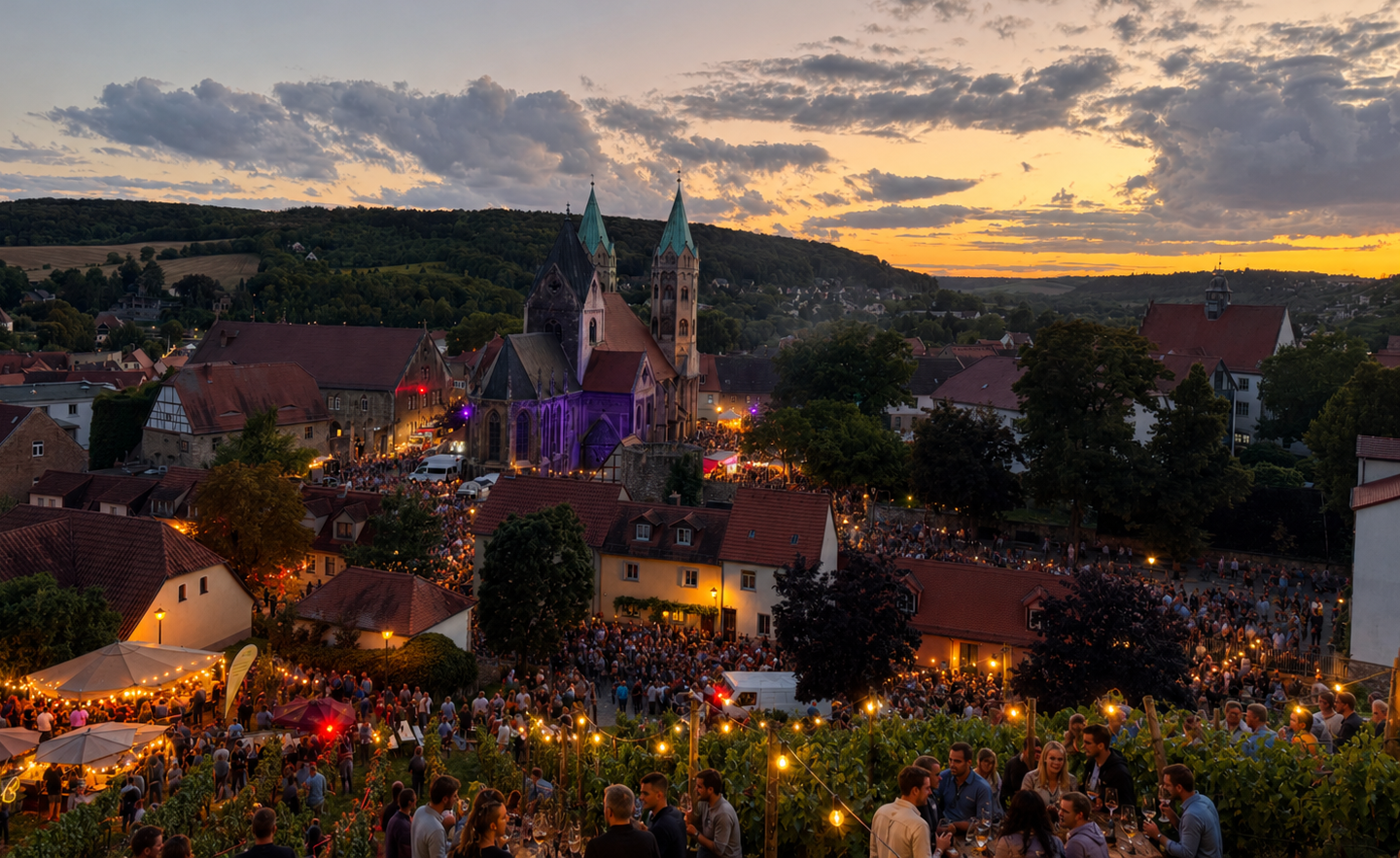 Ferienwohnung Brix-Apartment in Naumburg nahe dem Freyburger Winzerfest
