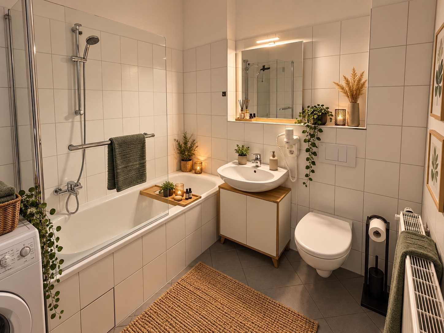 Bad im Brix-Apartment – BOOKING Naumburg