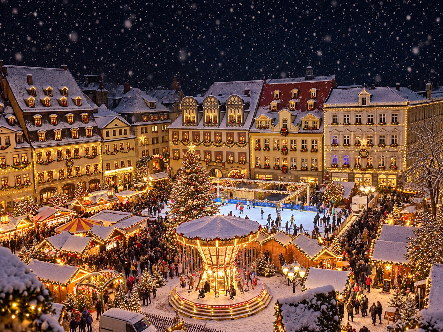 Weihnachtsmarkt Naumburg 2026 auf dem historischen Marktplatz